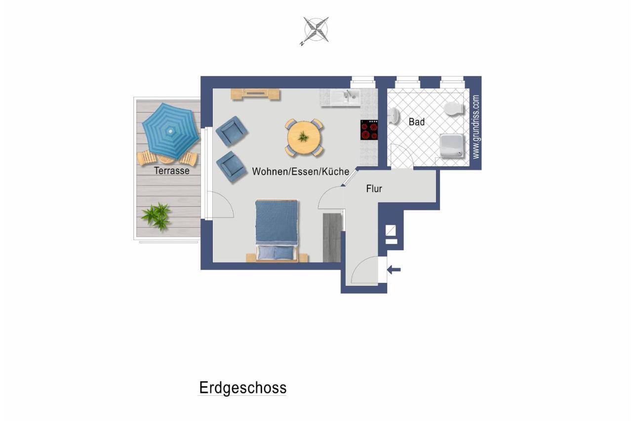 塞巴特黑灵斯多夫Haus Ardenne 02公寓 外观 照片